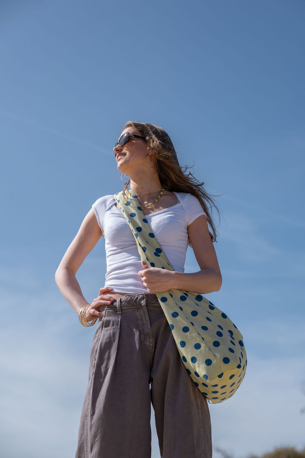 MAVIS BAG | Blue Dots