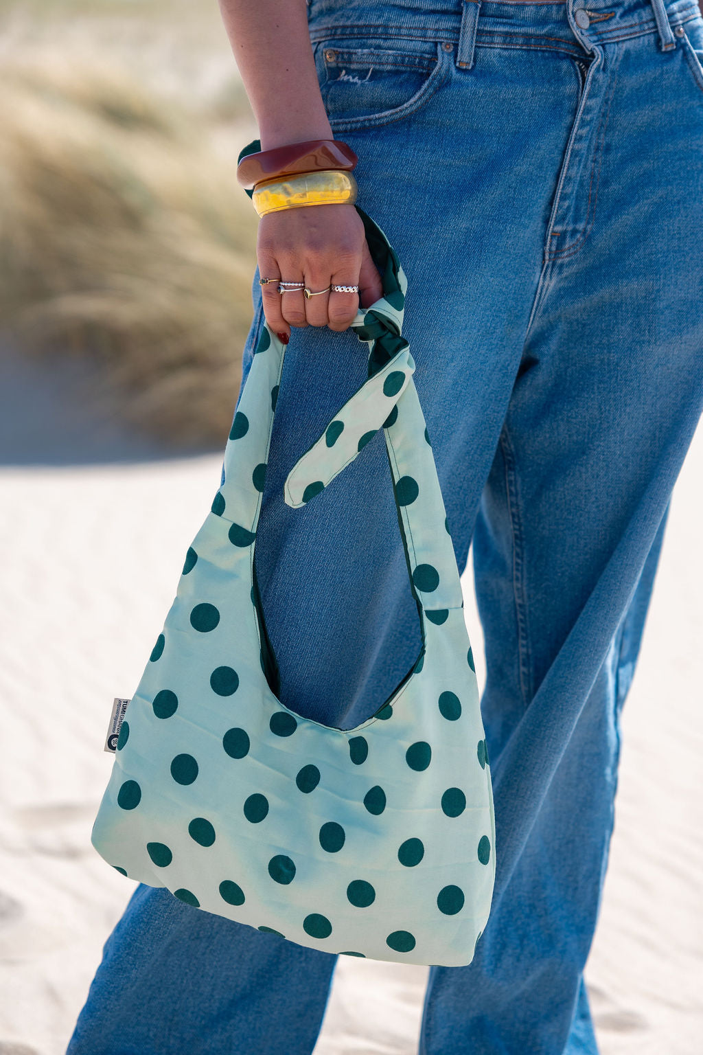 JUUL BAG | Dark Green Dots