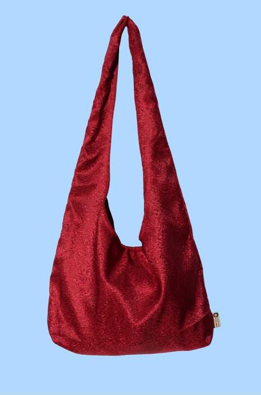 STUDY BAG Burgundy Red